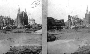 G-1771FF3.1-8 Sacred Heart Church.  Completely destroyed.