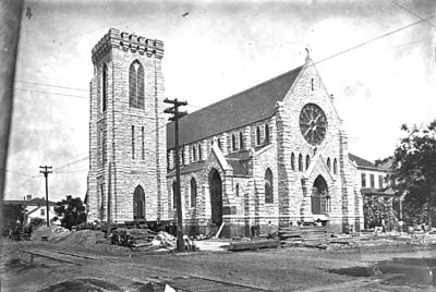 Grade Raising, Photograph labeled Raising Grace Church