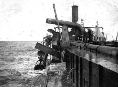 Photograph labeled Leviathan, Loading Completed