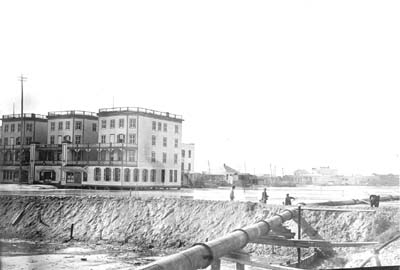 Grade RAising, Photograph labeled Beachfront