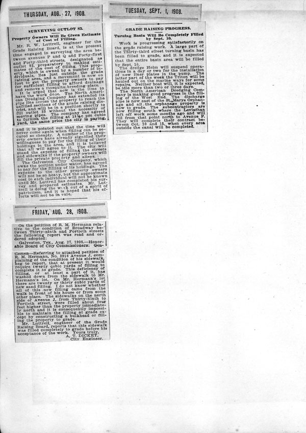 Page from the Cheesborough Scrapbook #5