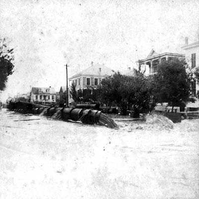 Photograph labeled Ave K in Front of 1721 