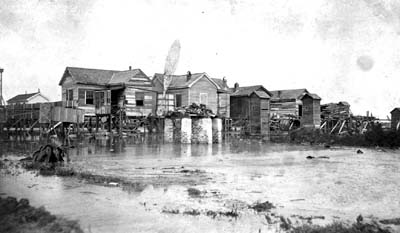 Photograph labeled East Ave. L 