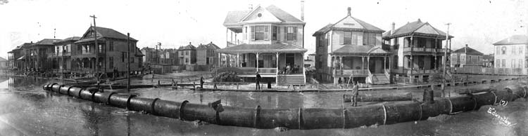 Photograph labeled 24th Street at Avenue M 1/2 