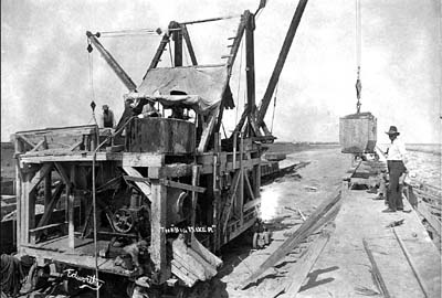 Photograph labeled The Big Mixer 