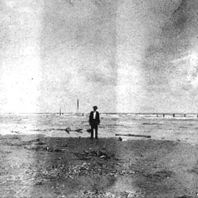 Photograph titled What remains of the bath houses