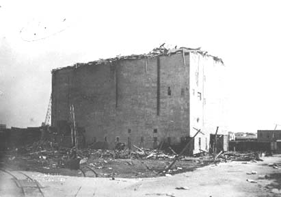 Photograph of Ruins of grain elevator