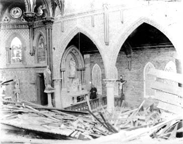 Photograph of� Interior of St. Patrick's Church