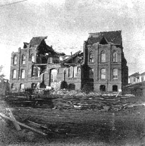 Photograph labeled 21 & M. Galv. Orphans Home