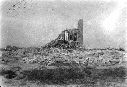Photograph labeled Lucas Terrace Ruins.