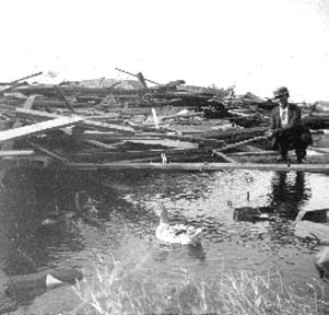 Photograph labeled Beach