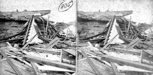 Stereo card labeled 13th St. & Ave K