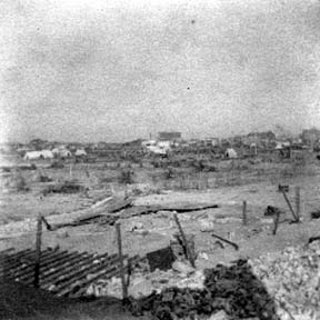 Photograph labeled Looking West from Lucas Terrace