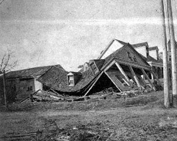 Photograph labeled Corner 17 & Mechanic