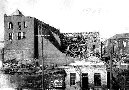 Photograph�labeled Rear of Opera House