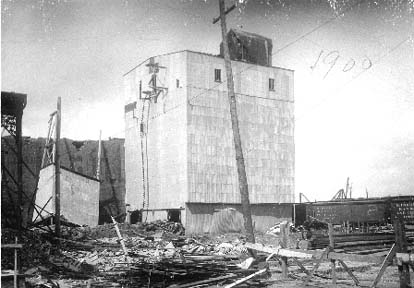 Photograph labeled Jockush & Davidson Elevator
