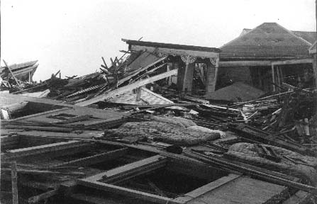 Photograph labeled Looking south west from 15th & Ave. L