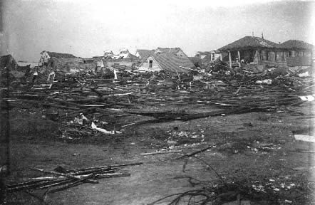 Photograph labeled 13th & Beach looking north west