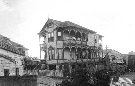 Photograph labeled Jno. Wegner residence on 15th bet K & L