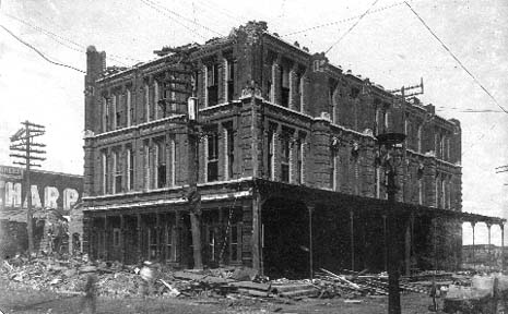 Photograph labeled Moody's Bank - 22nd Street