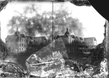 Stereo glass negative of Rosenberg Women's Home