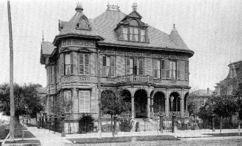 Print labeled Residence of John Focke