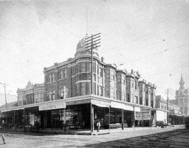 Print labeled Southeast corner Market & 21st St.