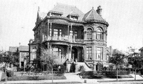 Print labeled Residence of M. Lasker