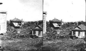 SC#194-33 Severely damaged residential area.