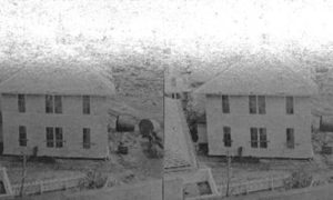 SC#79-17 A Schoolhouse Carried 600 ft.  All Beyond Met Destruction.  Galveston.