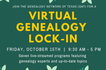  2021 Virtual Genealogy Lock-In
