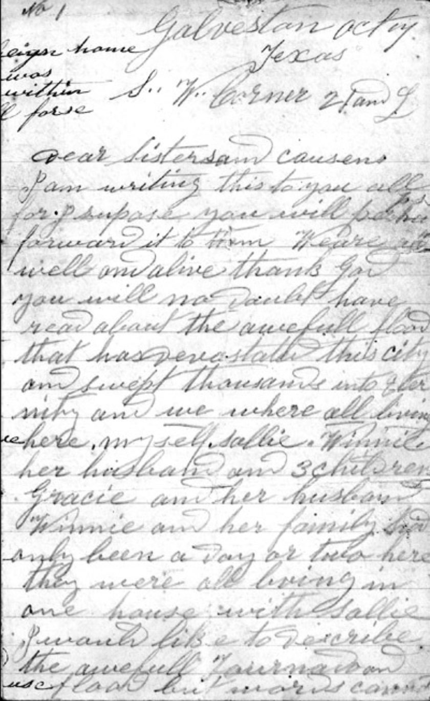 85-0013 James Brown/Winnifred B. Clamp Letters 