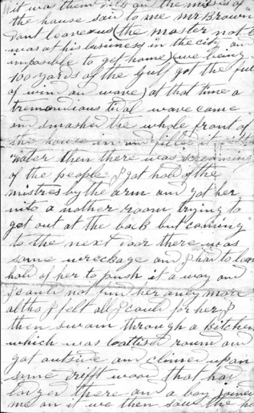 85-0013 James Brown/Winnifred B. Clamp Letters 