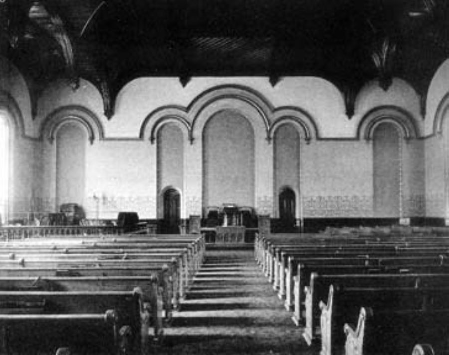 AW-55 Interior of the First Presbyterian Church
