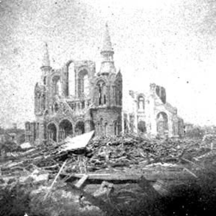 G-1771FF3.1-7 Ruins of Sacred Heart Church