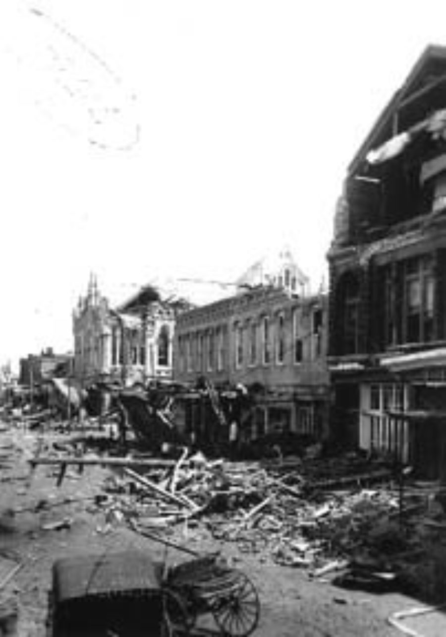 G-1771FF4.3-2 Avenue F, showing Harmony Hall in background
