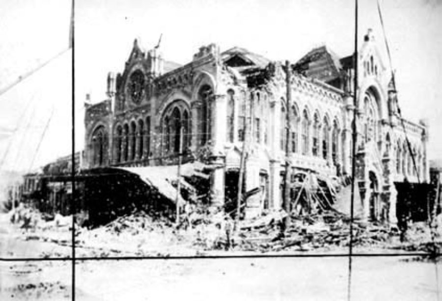 G-1771FF4.3-5 Ruins of Masonic Temple