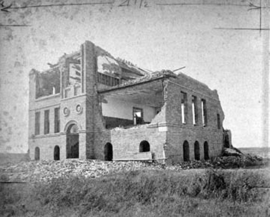 G-1771FF5.3-6 Denver Resurvey School -Total Wreck