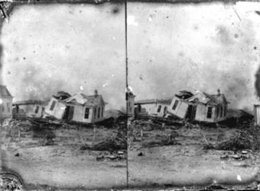 SC#194-20 Wrecked houses