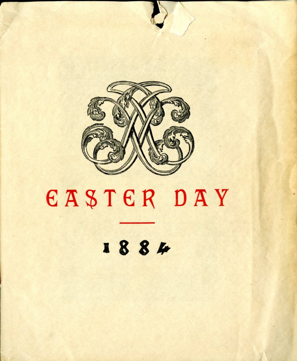  Historic Easter Card Collection of Z.L. White
