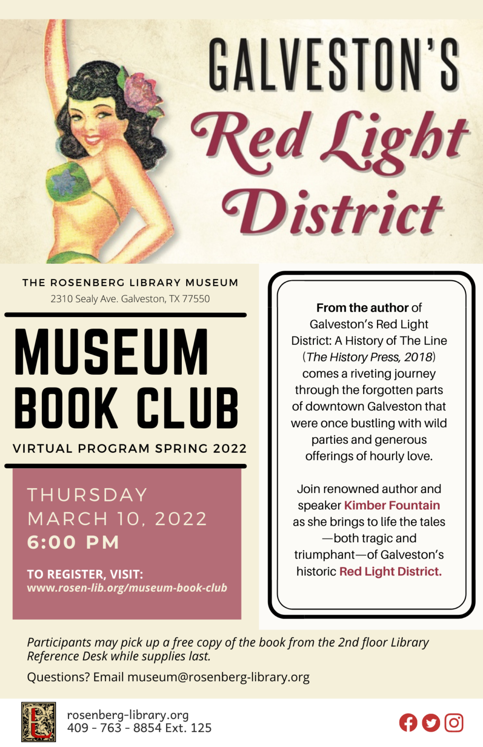  Museum Book Club March 2022