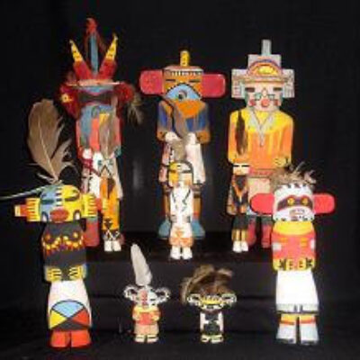  Pueblo Indian Kachina Dolls