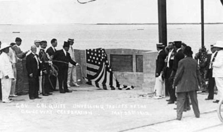 G-18221FF3-4 Gov. Colquitt Unveiling Tablets of the Causeway Celebration May 25th 1912