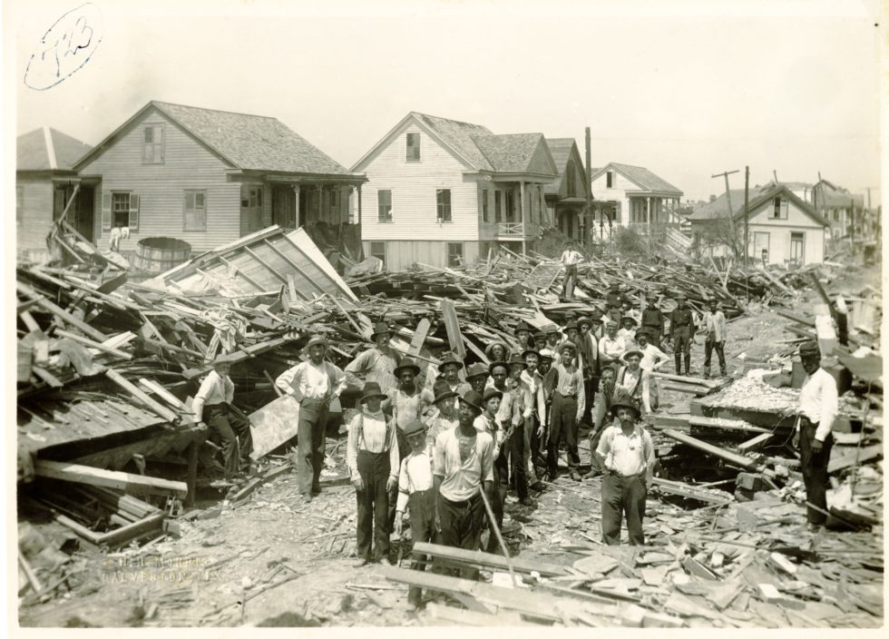 Posed group of workers 1900 Storm